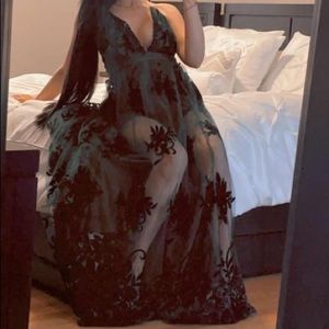 Prom/ Wedding Formal Velvet Dress